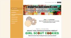 Desktop Screenshot of mygirlscoutcouncil.com